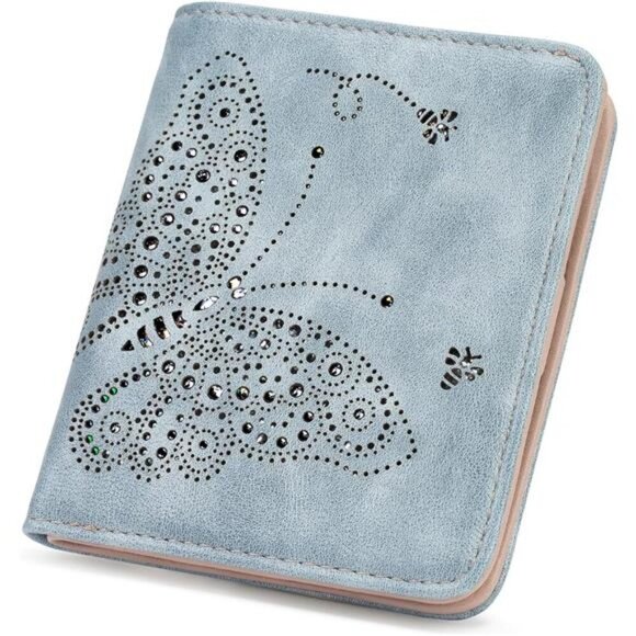 Small Wallet Ultra Slim Blue - Picture 1 of 6